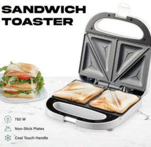 Domestic King 2 Slice White Sandwich Maker 750W- DK180100