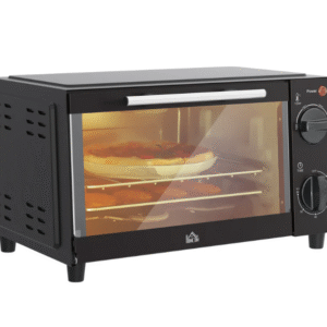 Mini Oven, 9L Countertop Electric Grill, Toaster Oven 750W