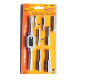 Professional 8pcs Tools DIY Metric Thread Tap Set Hand Tapping Tools
